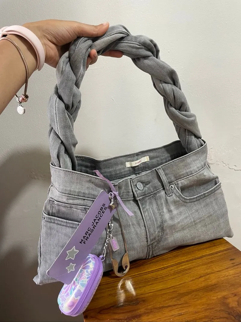 REWORKED BAG FROM LEVI’S ORIGINAL (tote bag y2k tas denim) photo 1