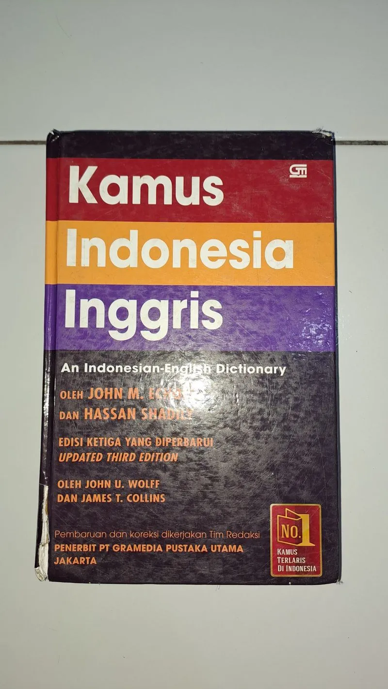 Kamus Indonesia-Inggris karya John M. E. & Hassan Shadily photo 1