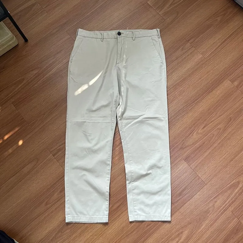 GU Uniqlo ankle chino pants!  photo 1