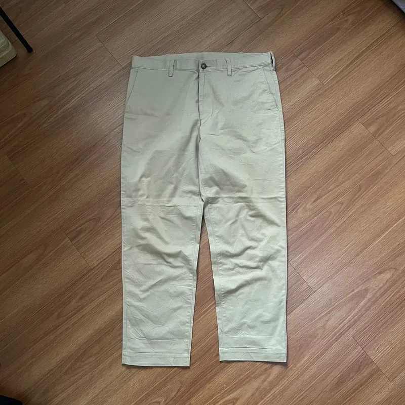 GU Uniqlo ankle chino pants!  photo 1