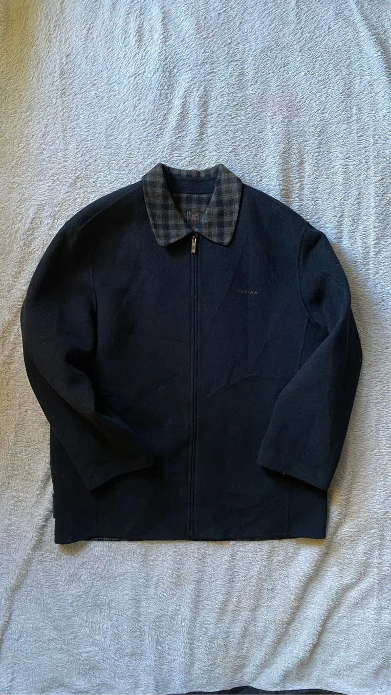 vintage indian wool jacket photo 1