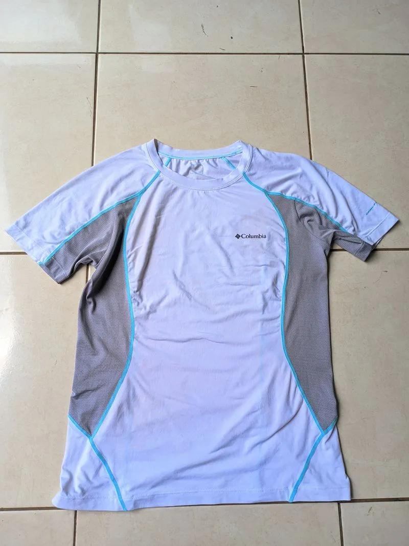 Columbia Sportswear T-shirt Pria white photo 1