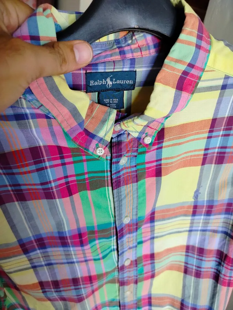 kemeja pria SIZE M branded Rl logo photo 1