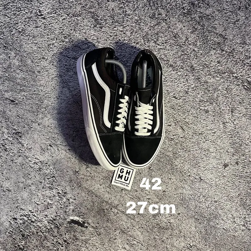 Vans old skool black white Original Guaranted 100% photo 1