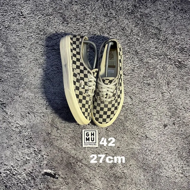 Vans Authentic Chekerboard Hemp Original Guaranted 100% photo 1