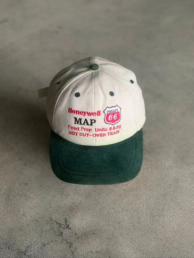 dad hat twotone cap honeywell map 66 photo 1