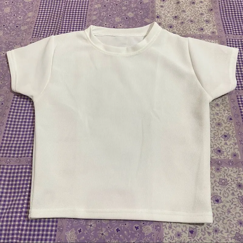 kaos putih inner dan knit abu (b1g1) photo 1