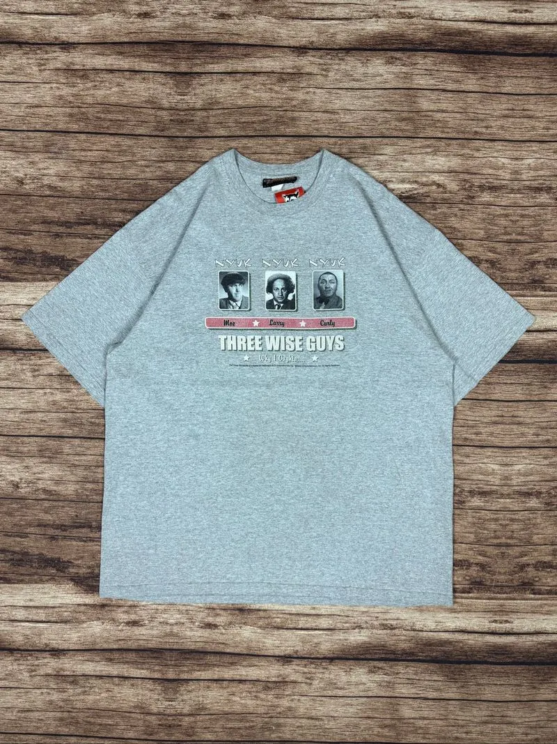 the three stooges vintage tshirt #JNTS09 photo 1