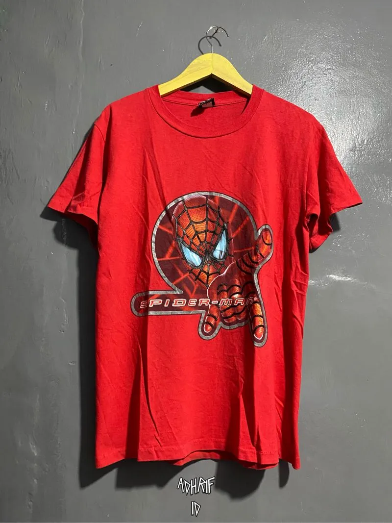 Vintage 2002 Spider-man Marvel Comics T-Shirt photo 1