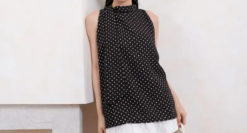 PL BLOUSE POLKADOT TOP  photo 1