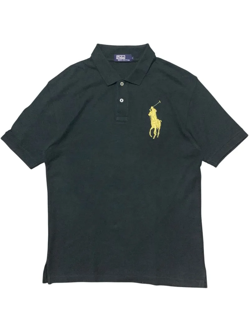 Polo Ralph Lauren Chief Keef #3 Gold Big Pony photo 1
