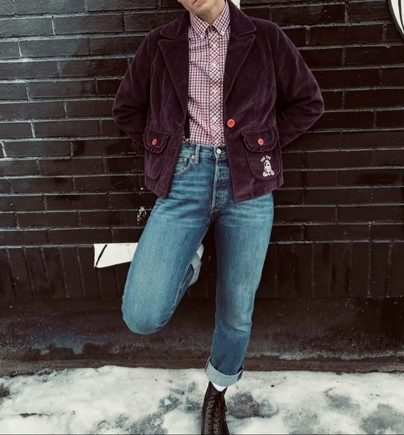 blazer swede photo 1