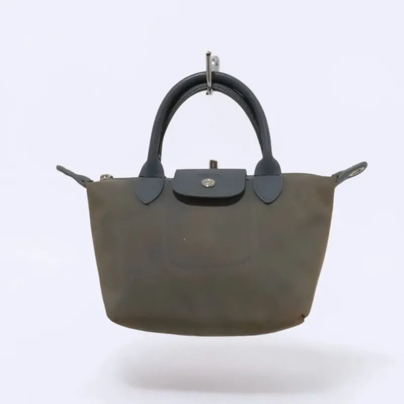Longchamp Le Pliage Energy Small Top Handle Bag Grey Origin photo 1