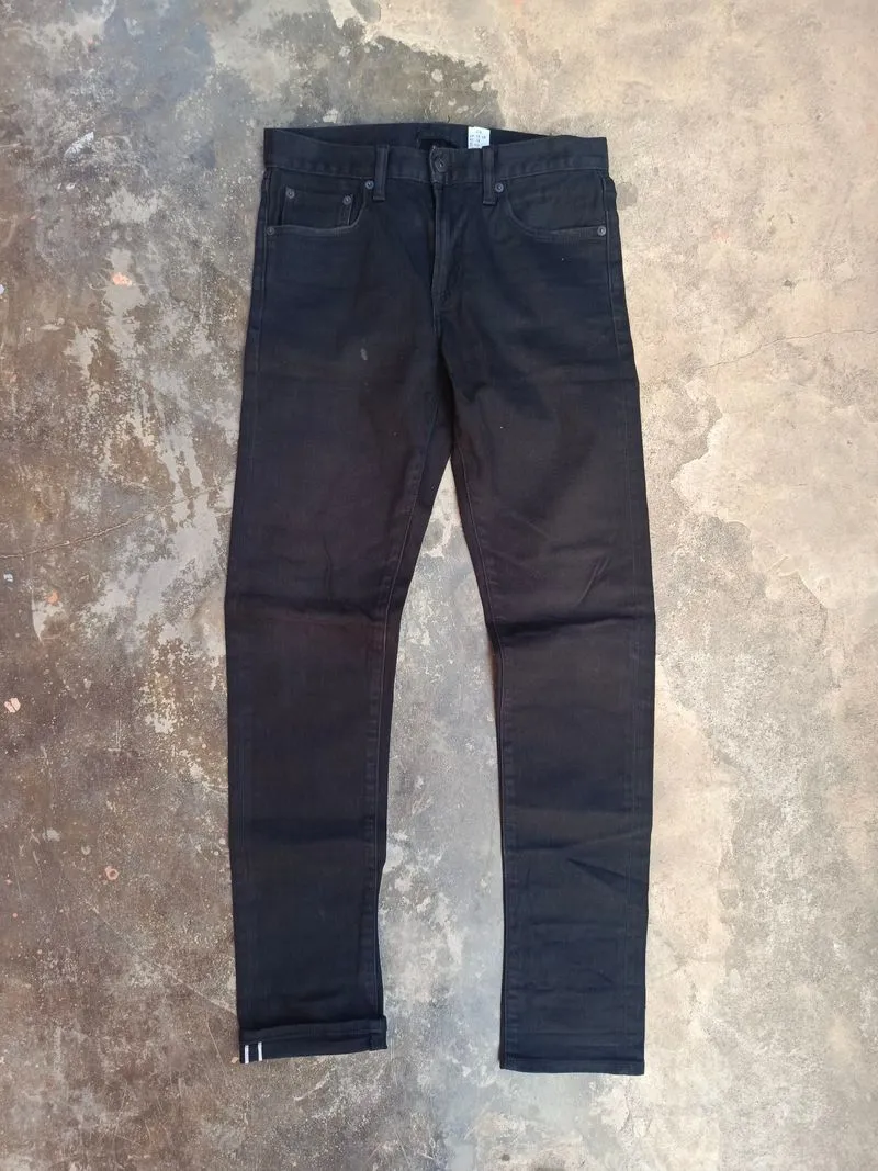 Uniqlo selvedge jeans stretch pants second  photo 1