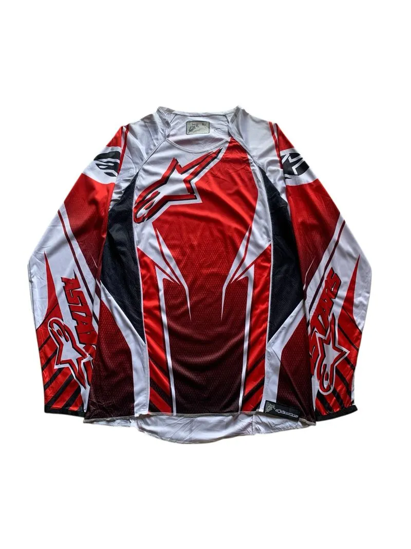 Aunthentic alpinestar motorcross jersey photo 1