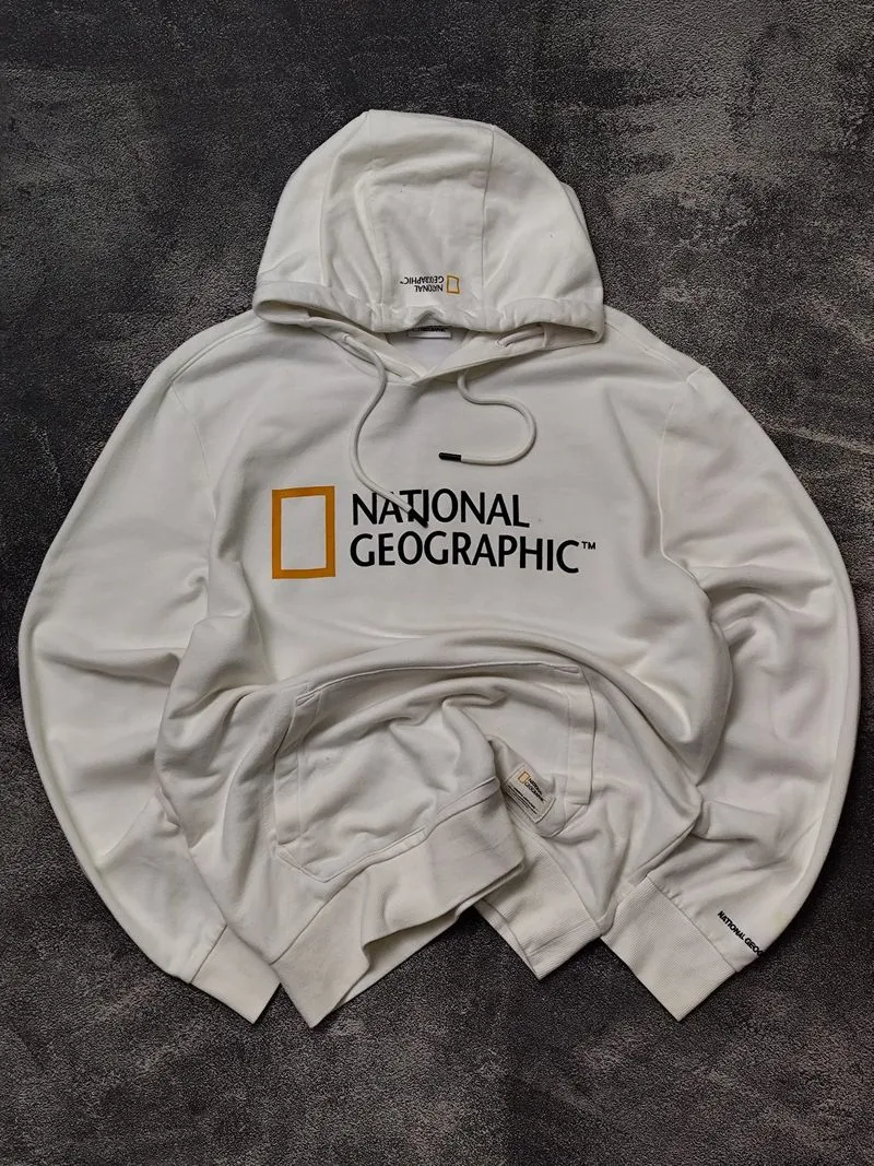 HOODIE NATGEO - NATIONAL GEOGRAPHIC WHITE photo 1