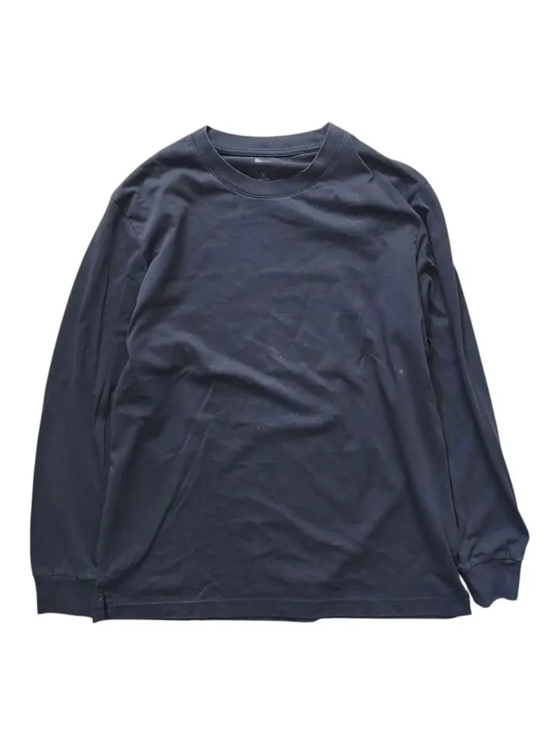 UNIQLO - Kaos Lengan Panjang Hitam Size XL photo 1