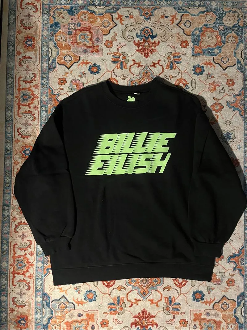 h&m collaboration with billie eillish sweater  photo 1
