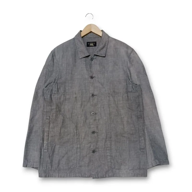 Vintage RRL Linen Overshirt Chore Jacket photo 1