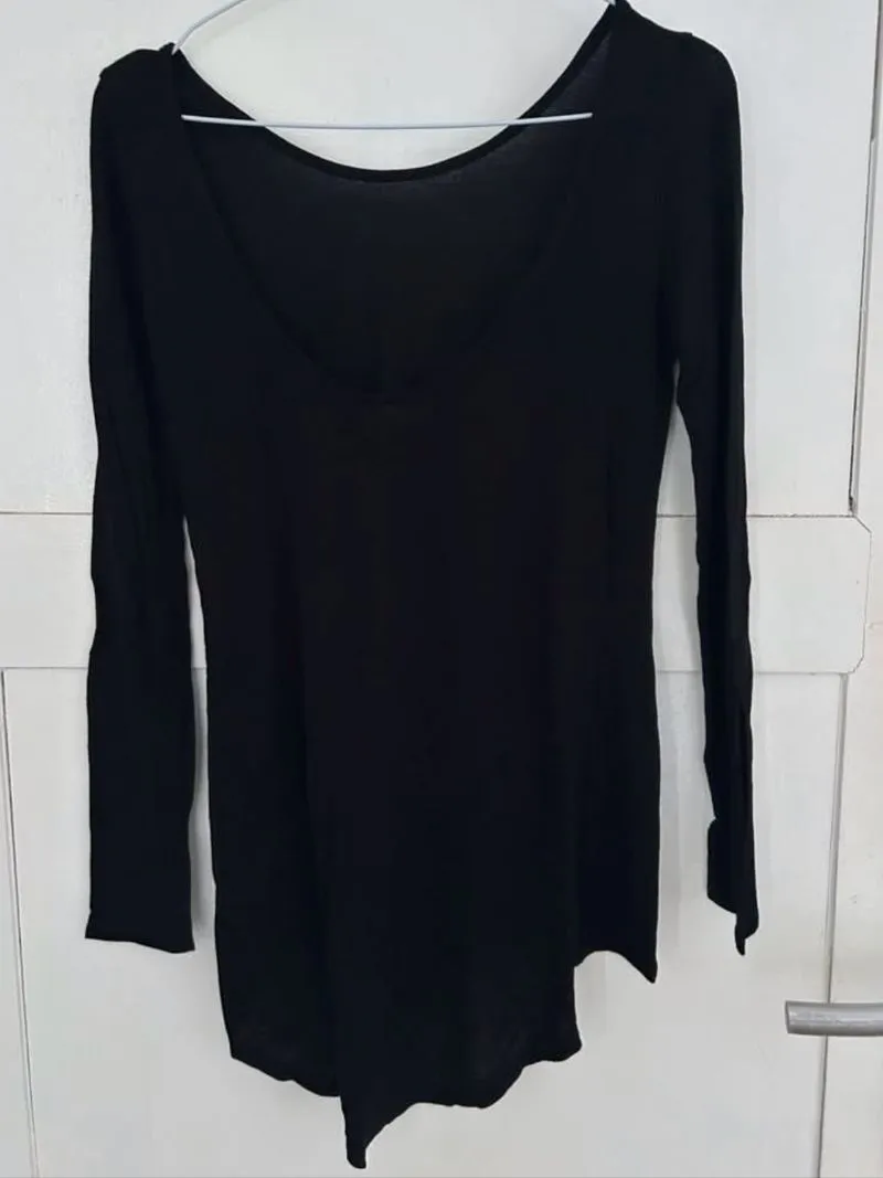 Black Longsleeve Shirt Zara photo 1