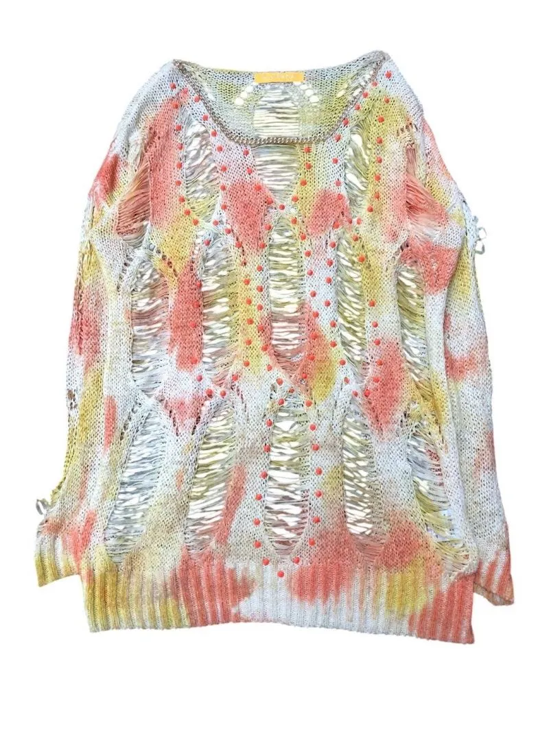 Egoist Fistnet Distress Knit Longsleeve photo 1