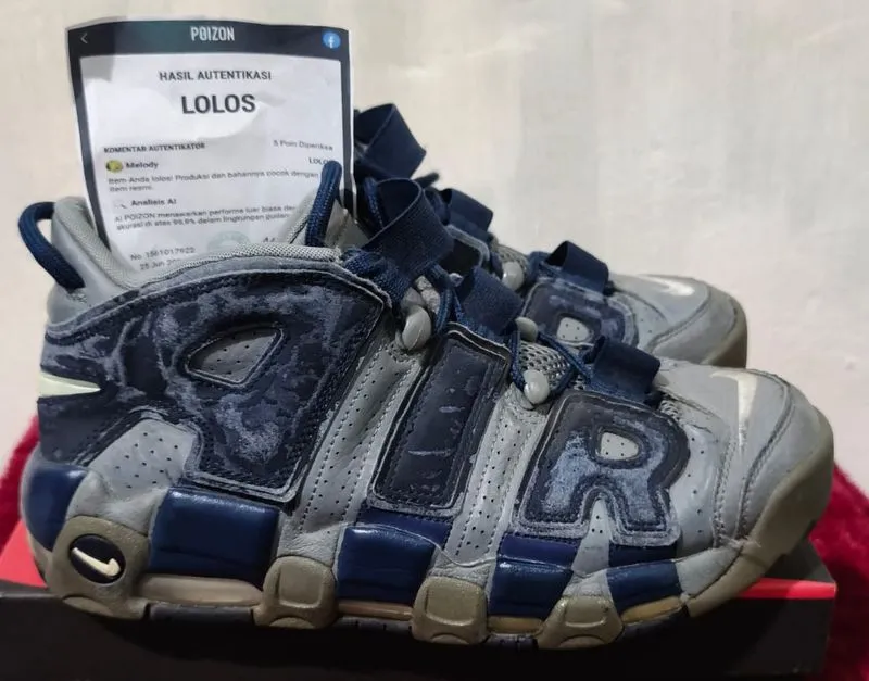 Original Nike AIR Uptempo Geogretown Hoyas sz 42,5 photo 1