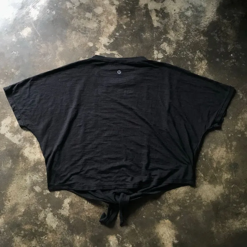 LULULEMON CROP WOMEN PILATES TEE photo 1
