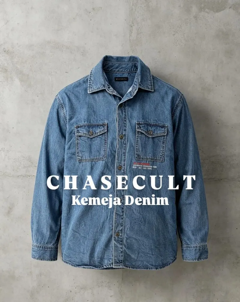 KEMEJA CHASECULT MODEL REGULAR ART SABLON . photo 1