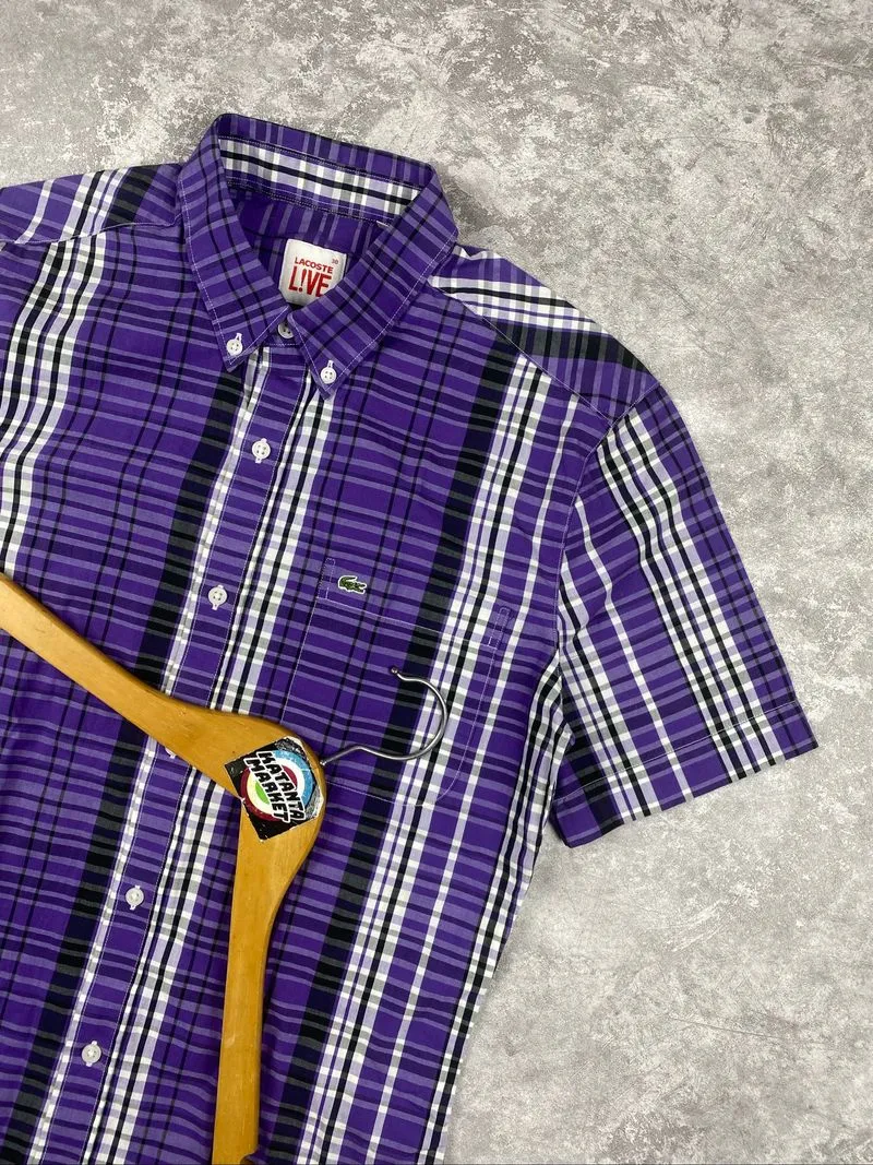 Lacostw  Live original short shirt photo 1