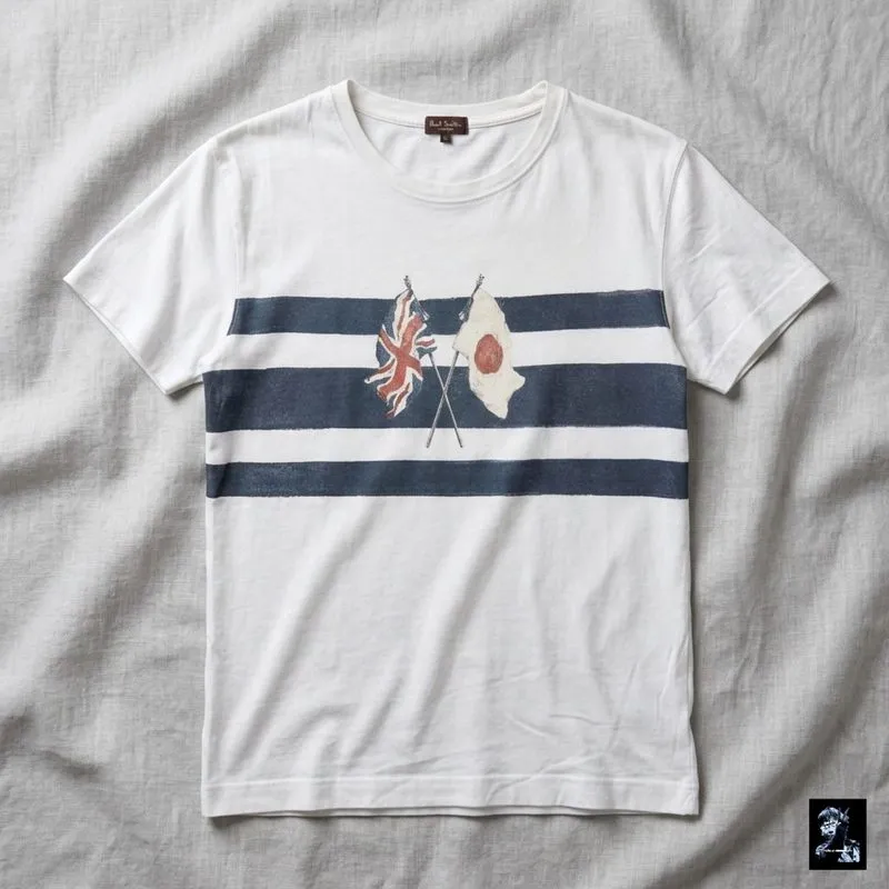 Kaos Paul Jeans Smith Flag Atasan Casual Lengan pendek photo 1