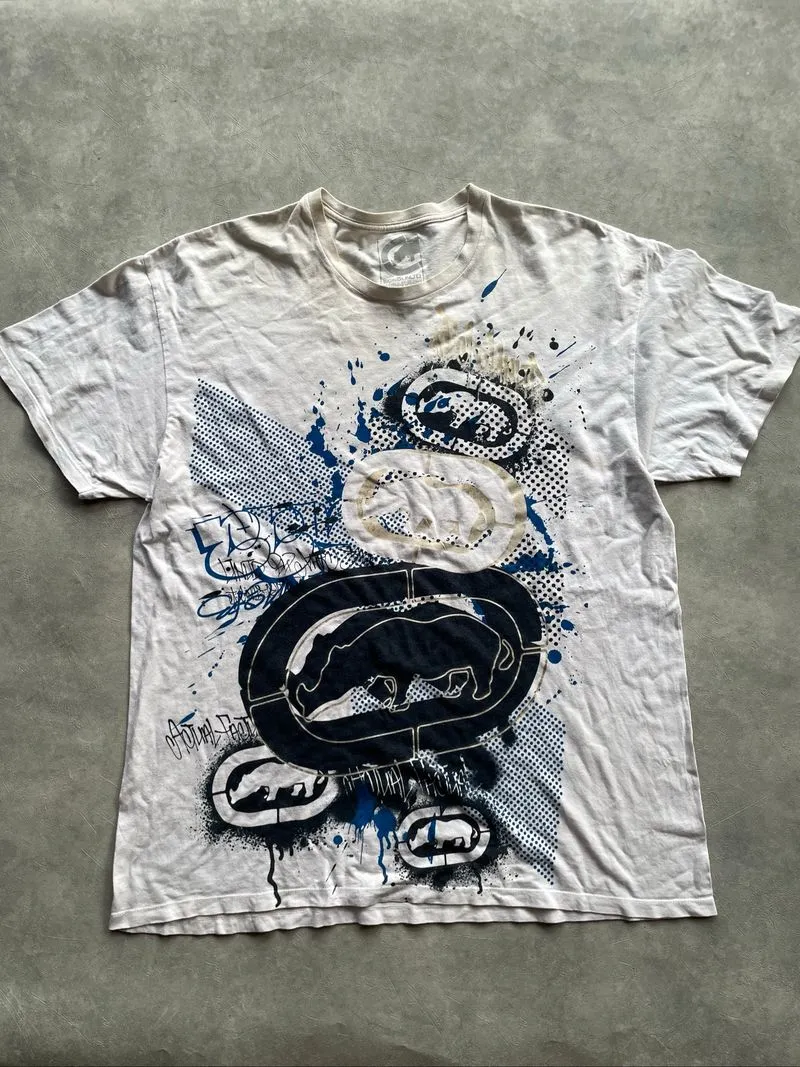 2000S Ecko Unltd Graffiti  Big Size Emo Southpole Style photo 1