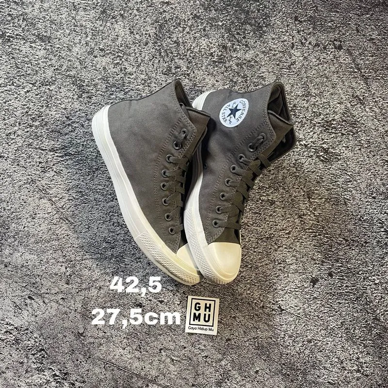 Converse CT 2 Hi Thunder Grey Original Guaranted 100% photo 1
