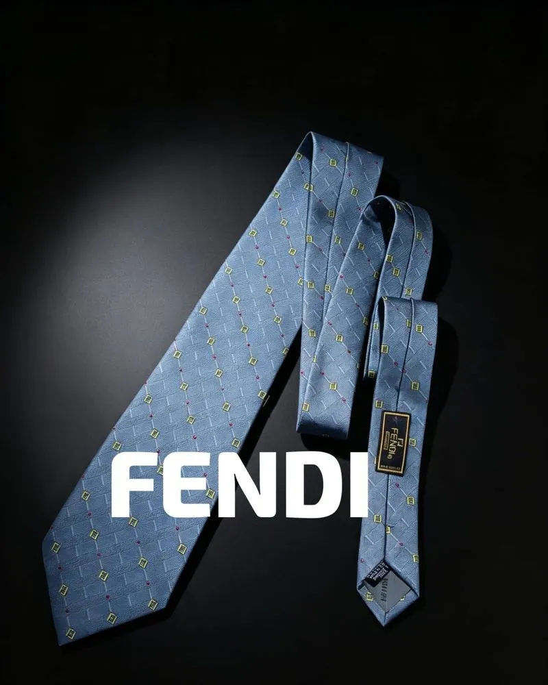 dasi tee fendi luxury seperti baru dasi fendi bekas photo 1