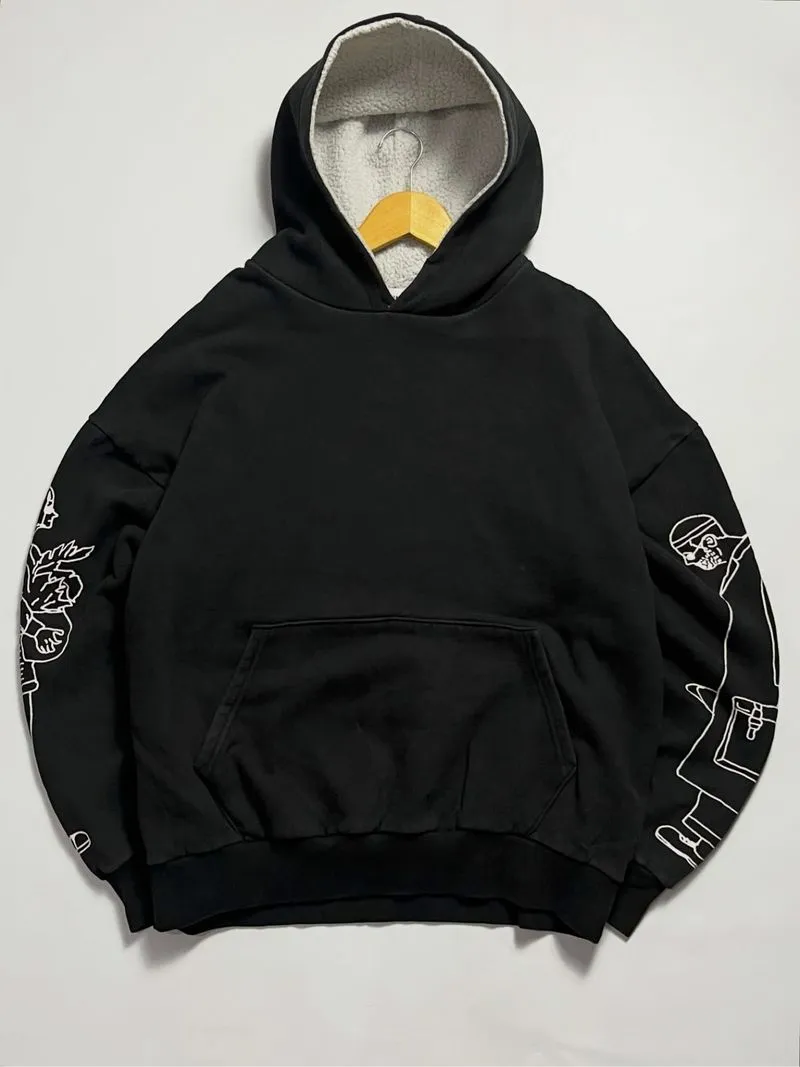 Hoodie ATTENTION SPELL OUT photo 1