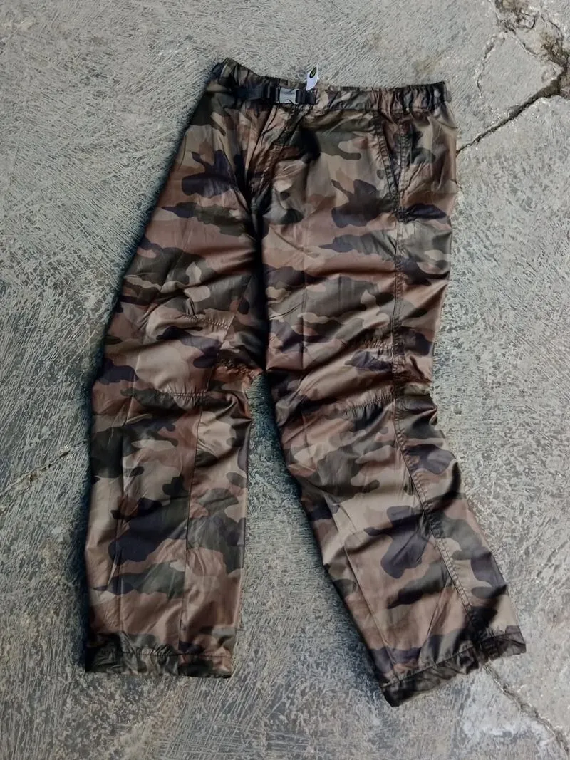UNIQLO CAMO SHERPA UTILITY LONG PANTS | CELANA PANJANG | CLW photo 1