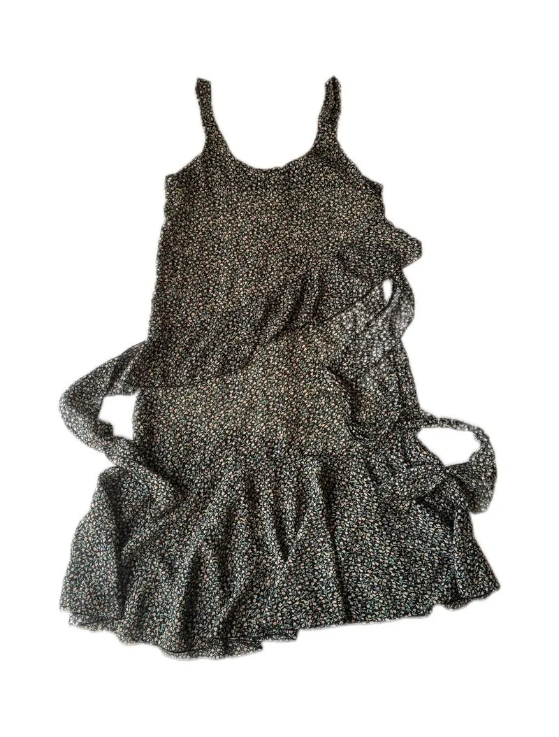 ruffle flower dress photo 1