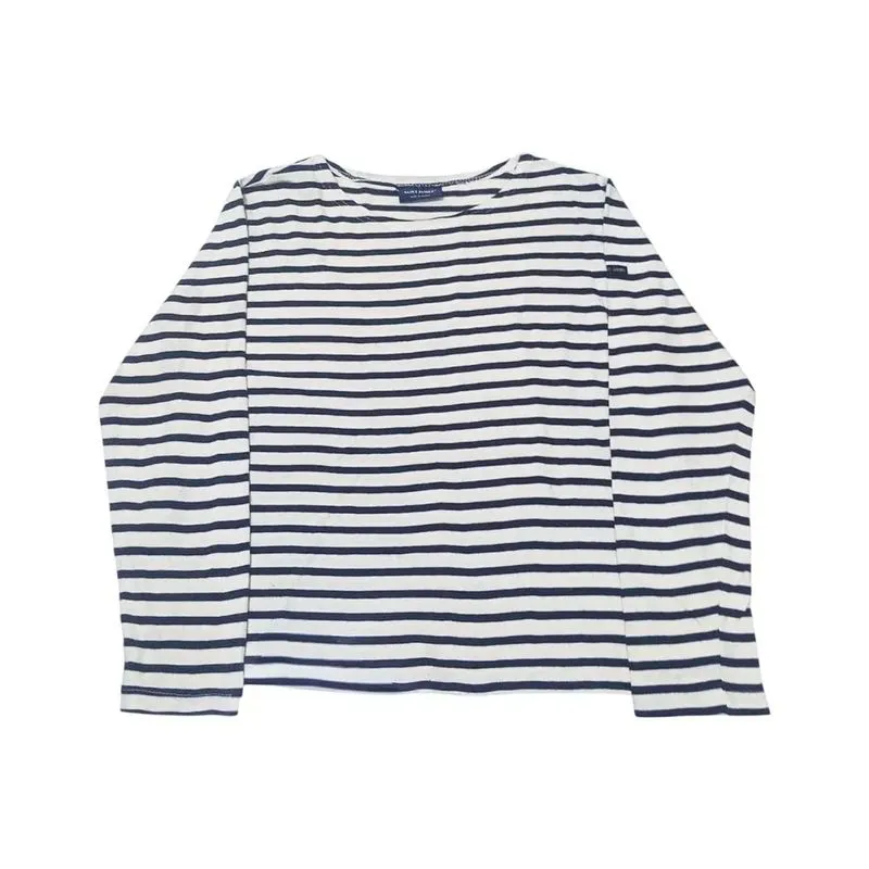 SAINT JAMES Striped Black White Longsleeve photo 1