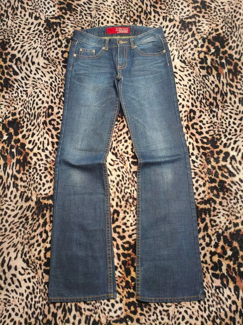 FLARE JEANS LOW RISE SIZE 29 photo 1
