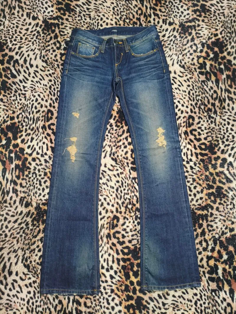 FLARE JEANS LOW RISE SIZE 29 photo 1