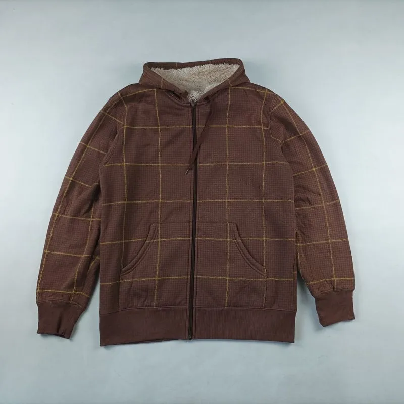 Unknown hoodie sherpa size L pria P099 photo 1