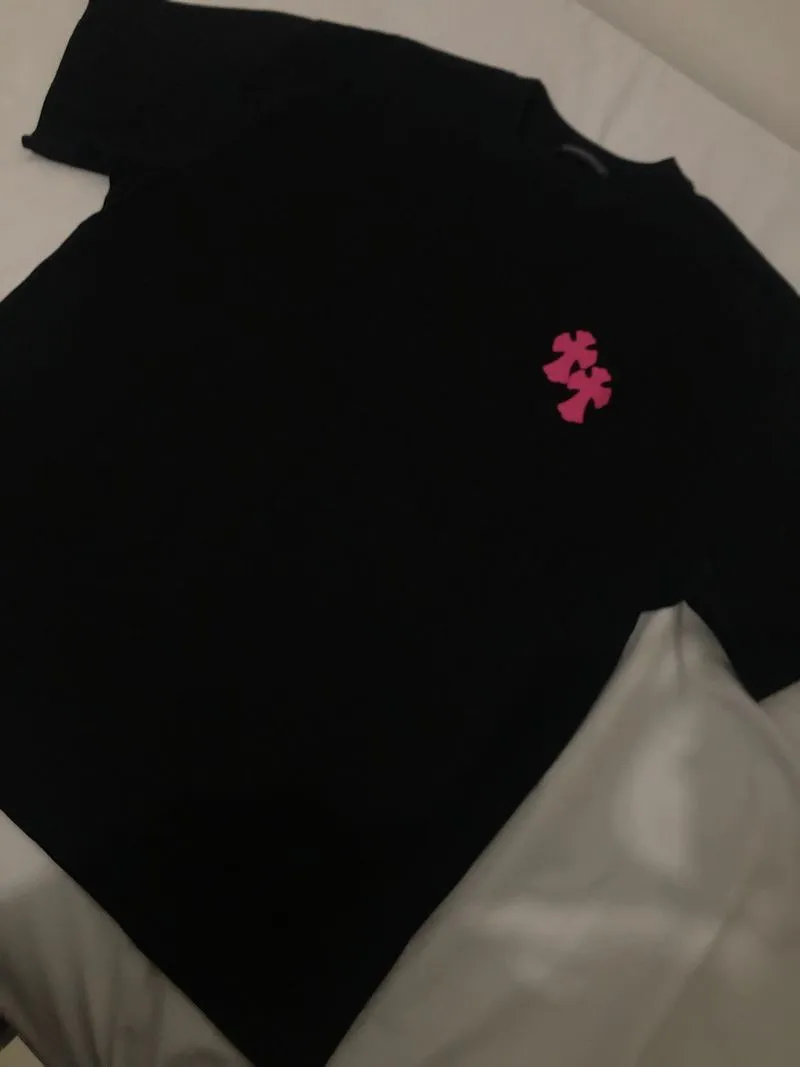 Chrome Hearts Luxury T-shirt Pria pink black photo 1