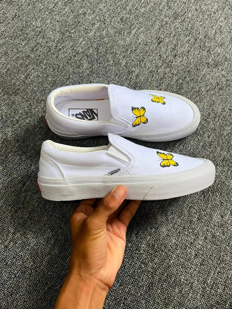 Vanson Sneakers Pria yellow photo 1