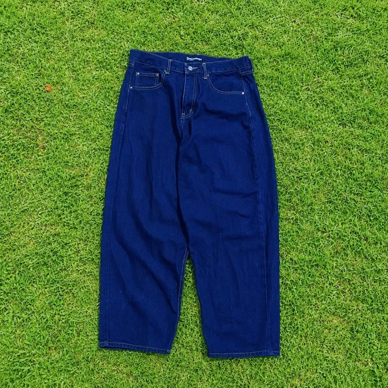 Denim Pants Draelle Dark Blue Thanksinsomnia  photo 1