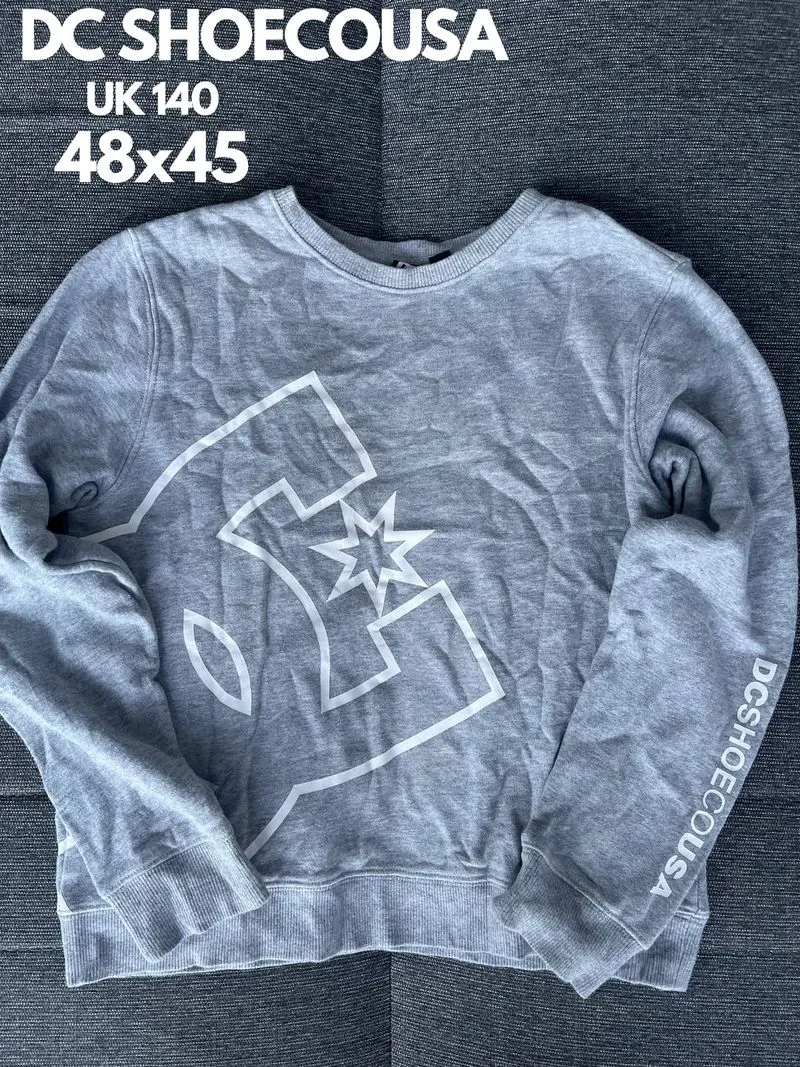 Sweater Crewneck anak Brand DC Shoecousa UK 140 photo 1