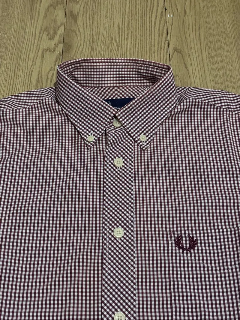 Kemeja gingham Fredperry photo 1