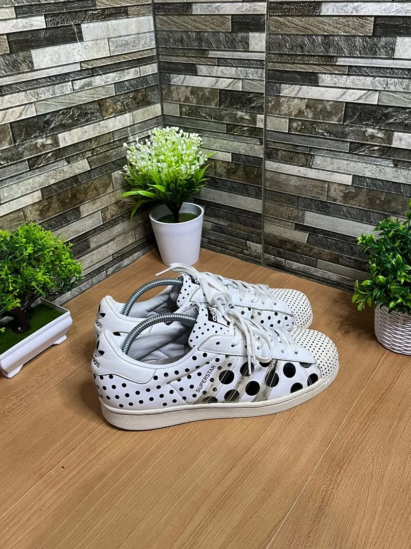 Adidas Vintage Casual Dress shoe Pria white black photo 1