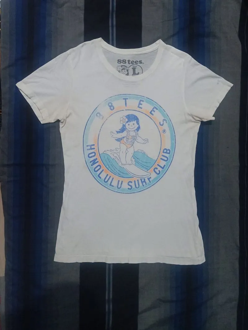 88 Tees Honolulu Surf T-shirt SZ S  photo 1