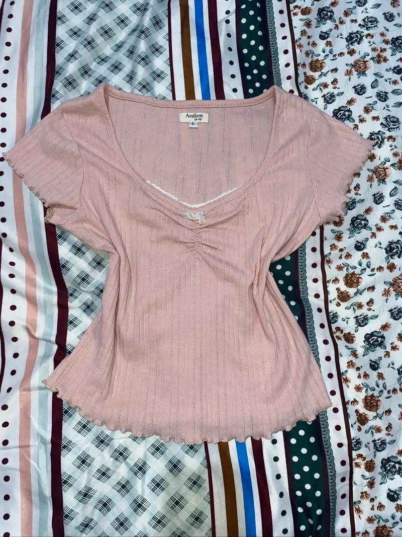 quinn lace top aesthete your life photo 1