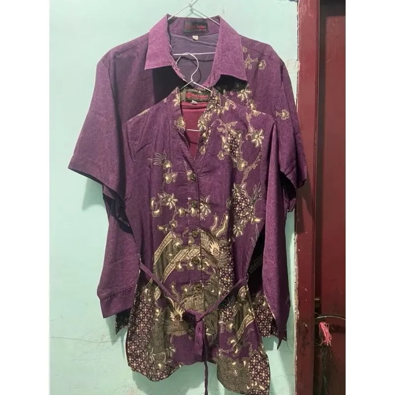 Batik Formal shirt Pria purple photo 1
