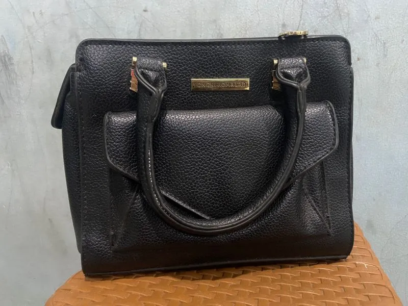 Vintage Shoulder bag Wanita black photo 1